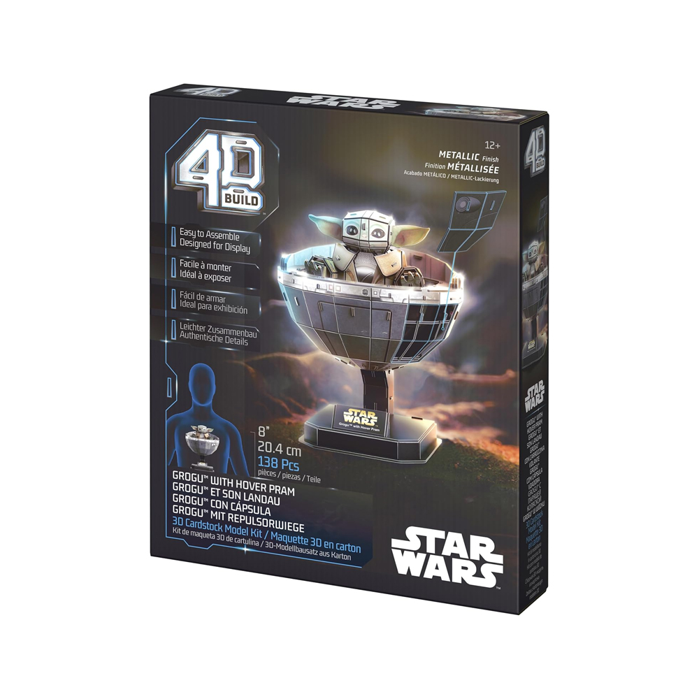 STAR WARS 4D BUILD GROGU IN CARRIER 3D MODEL KIT - 5