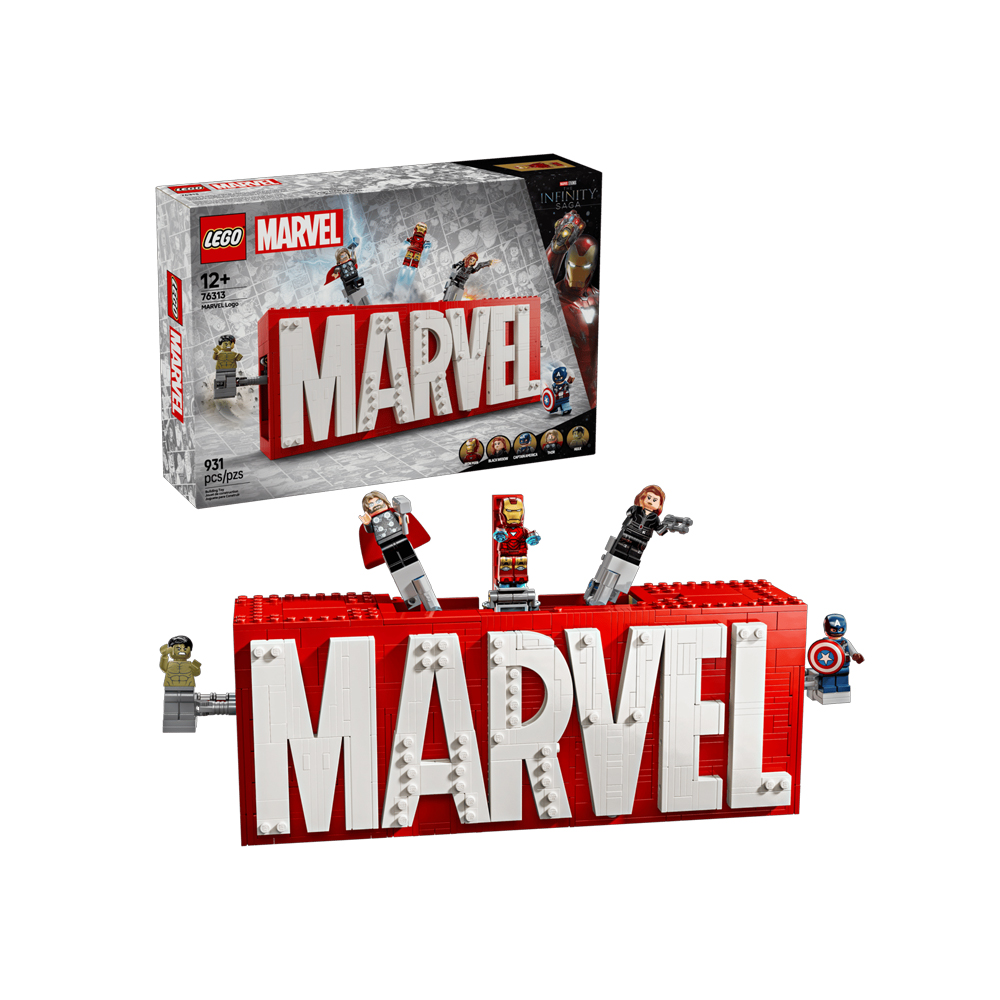 LEGO MARVEL LOGO MINIFIGURES COLLECTIBLE 76313 - 1