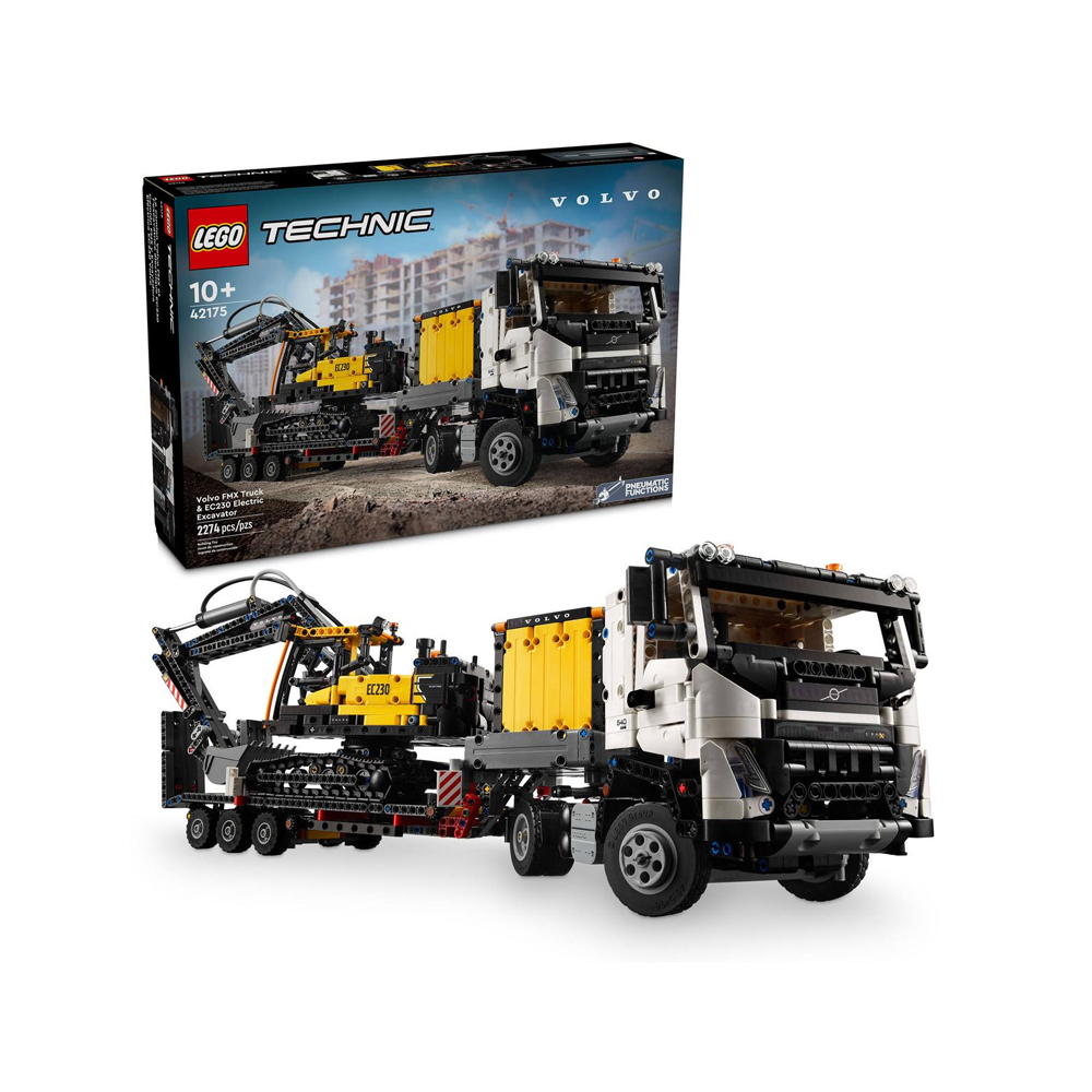 LEGO TECHNIC VOLVO FMX TRUCK EC230 ELECTRIC EXCAVATOR 42175 - 1