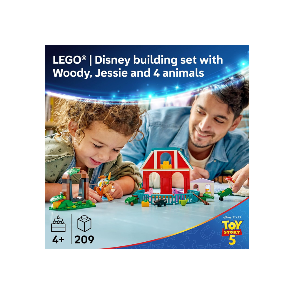 LEGO DISNEY AND PIXAR TOY STORY 5 BLAZES HORSE RANCH 43304 - 2
