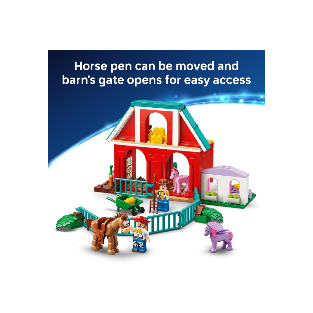 LEGO DISNEY AND PIXAR TOY STORY 5 BLAZES HORSE RANCH 43304 - 6