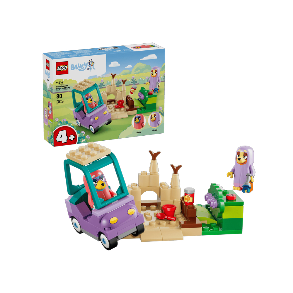 LEGO BLUEY GRANNIES WITH BINGO AND BLUEY 11216 - 1