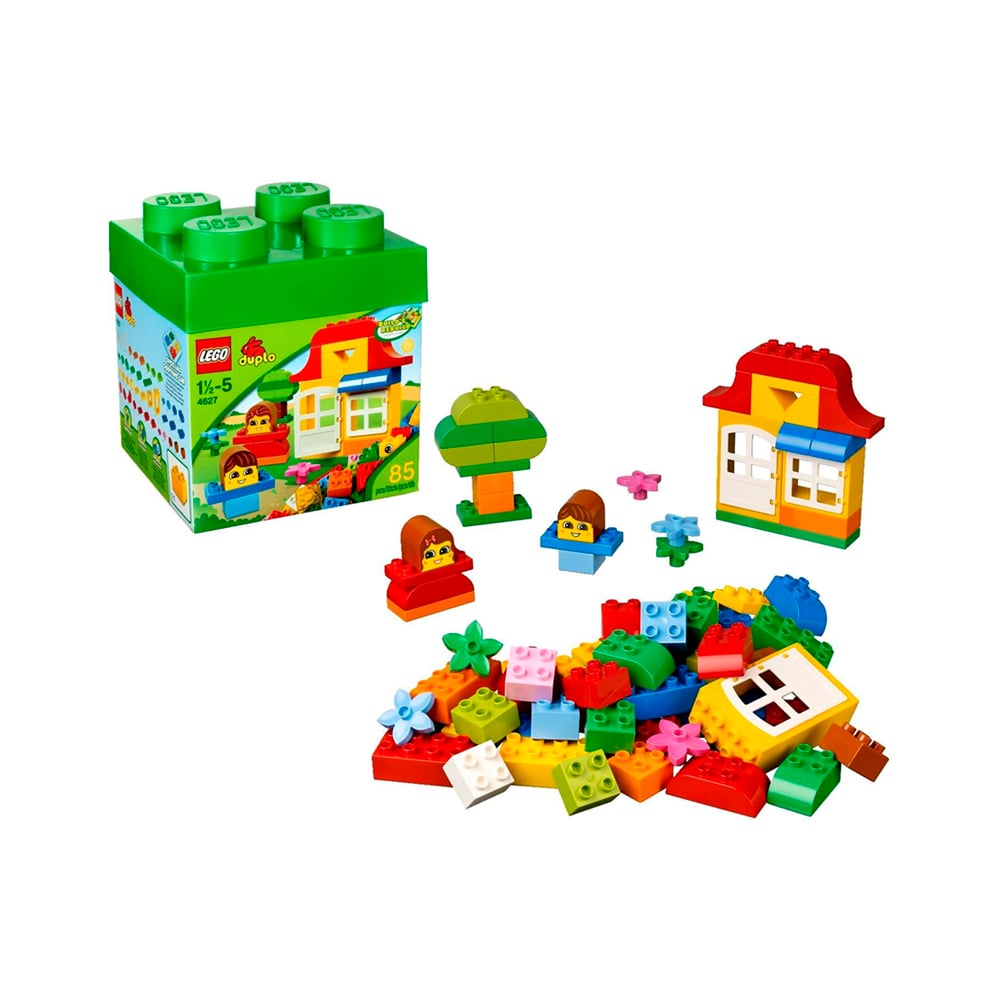 LEGO DUPLO BOX GREEN 85 PIEZAS 4627 - 1