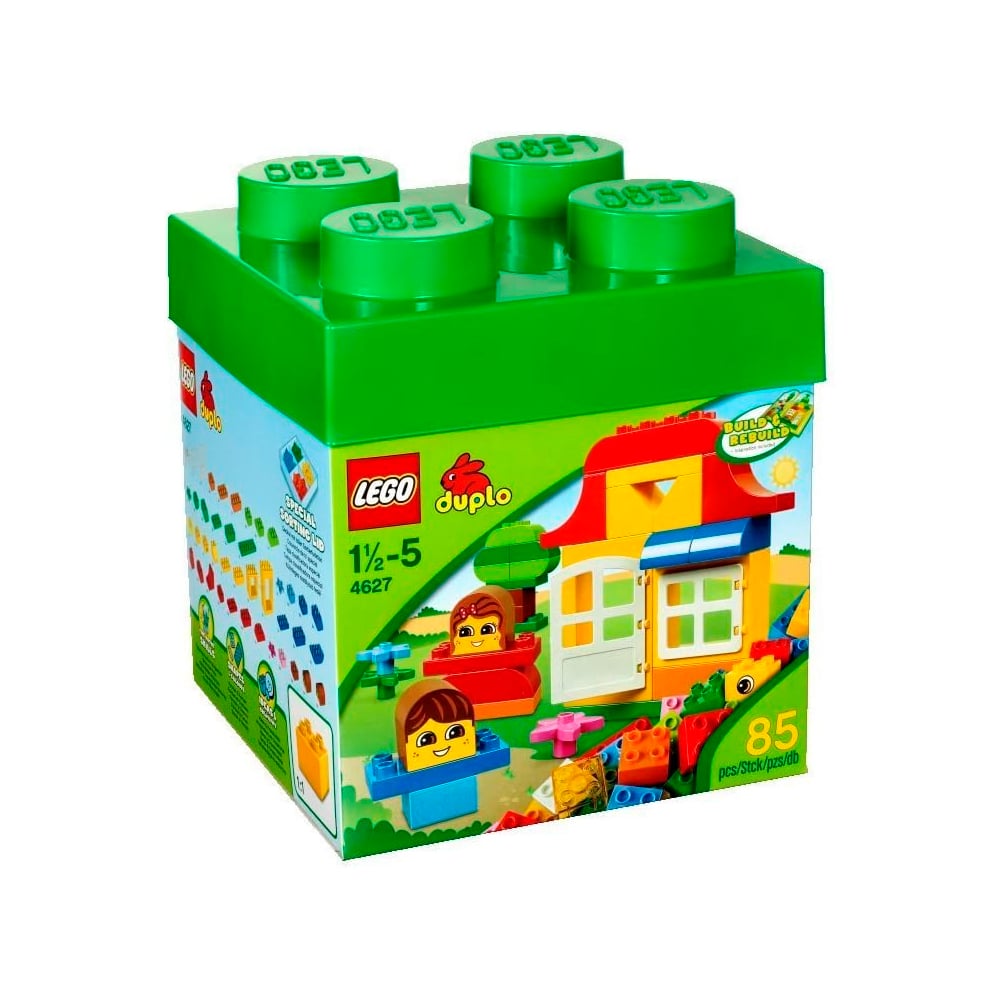 LEGO DUPLO BOX GREEN 85 PIEZAS 4627 - 2