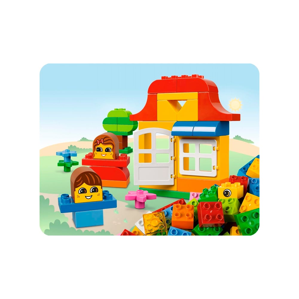 LEGO DUPLO BOX GREEN 85 PIEZAS 4627 - 4