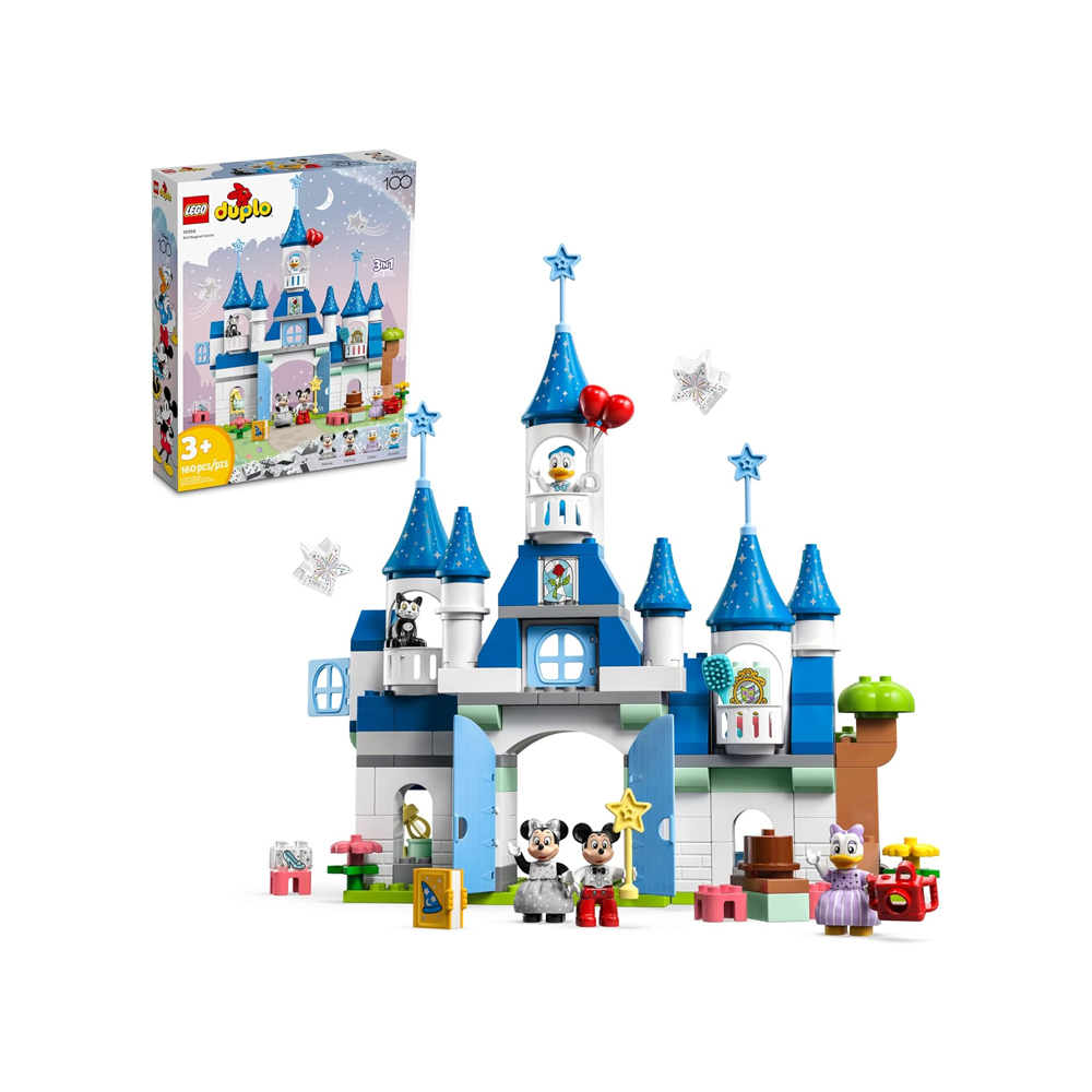 LEGO DUPLO DISNEY 100 3 IN 1 MAGIC CASTLE 10998 - 1