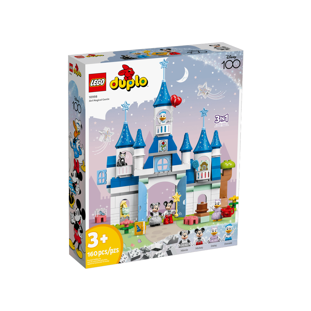 LEGO DUPLO DISNEY 100 3 IN 1 MAGIC CASTLE 10998 - 3