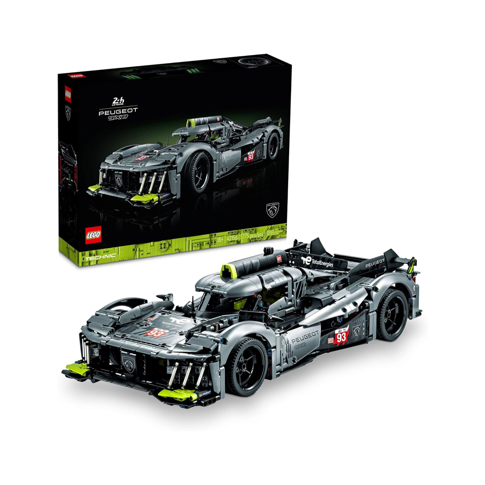 LEGO TECHNIC PEUGEOT 9X8 24H LE MANS HYBRID HYPERCAR 42156 - 1