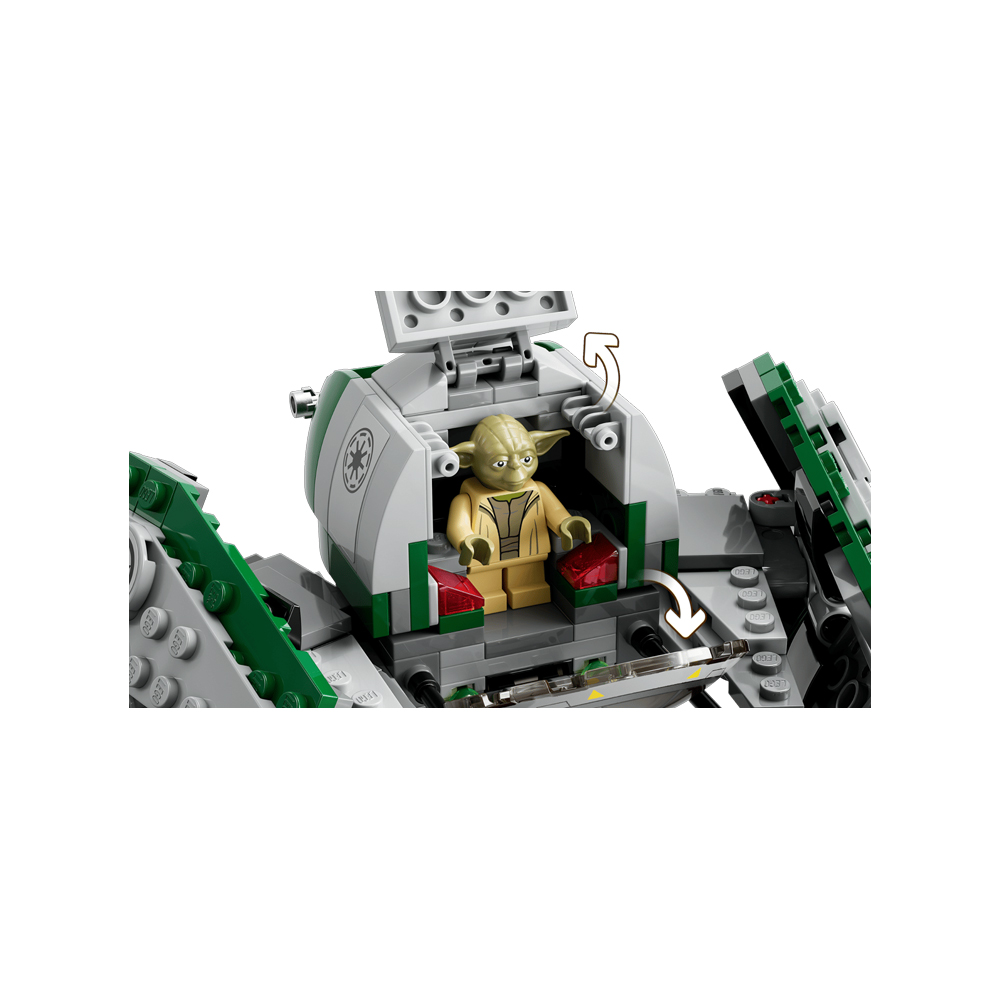 LEGO STAR WARS YODA JEDI STARFIGHTER 75360 - 5
