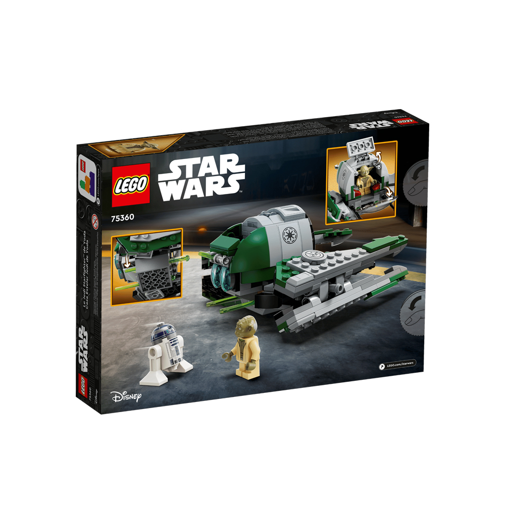 LEGO STAR WARS YODA JEDI STARFIGHTER 75360 - 6