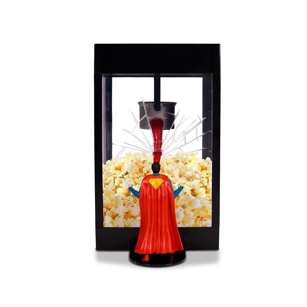 POPCORN BUCKET CON LUCES SUPERMAN PELICULA OFICIAL CINE - 3