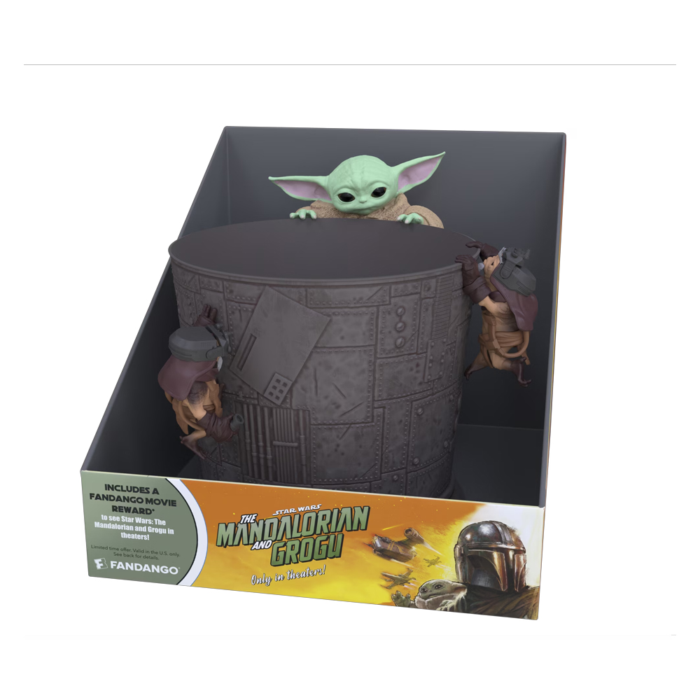 POPCORN BUCKET THE MANDALORIAN AND GROGU WITH FANDANGO - 5