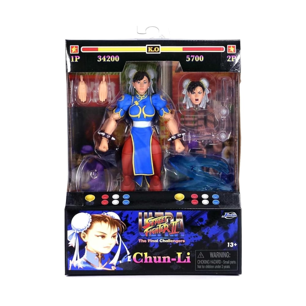 FIGURA DE COLECCION JADA STREET FIGHTER II CHUN LI - 6