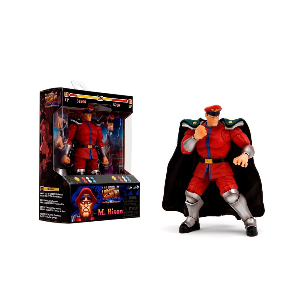FIGURA DE COLECCION JADA STREET FIGHTER II M BISON - 1