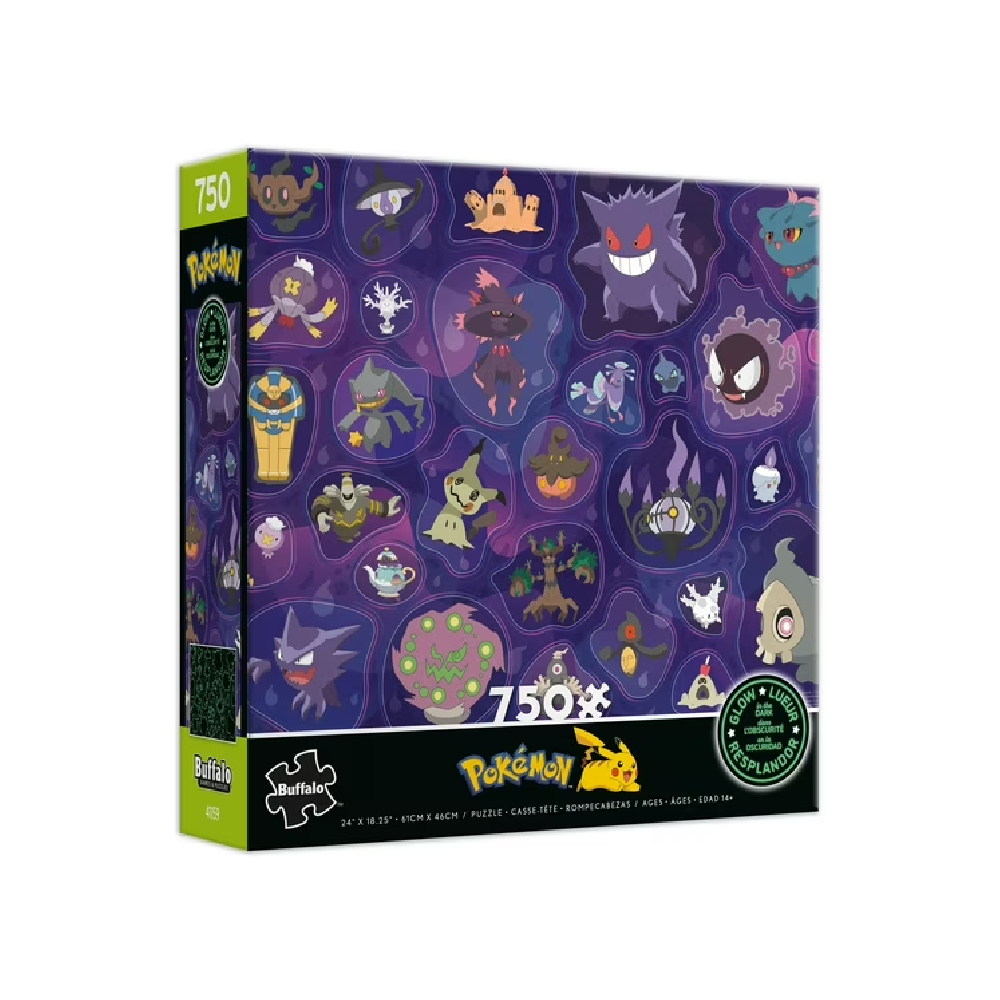POKEMON BUFFALO GAMES 750 PIEZAS GHOST TYPE - 1