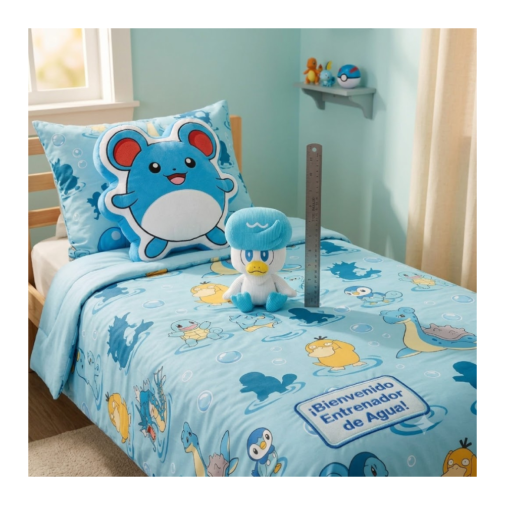 POKEMON PELUCHE EDICION ESPECIAL JAZWARES QUAXLY 22CM - 2