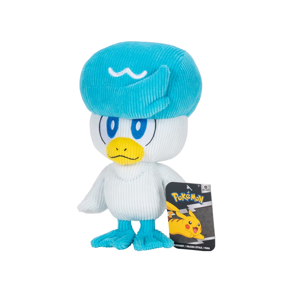 POKEMON PELUCHE EDICION ESPECIAL JAZWARES QUAXLY 22CM - 4