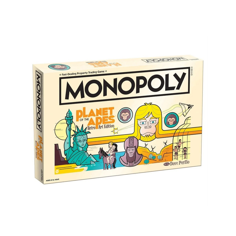 MONOPOLY PLANET OF THE APES RETRO ART EDITION USA - 1