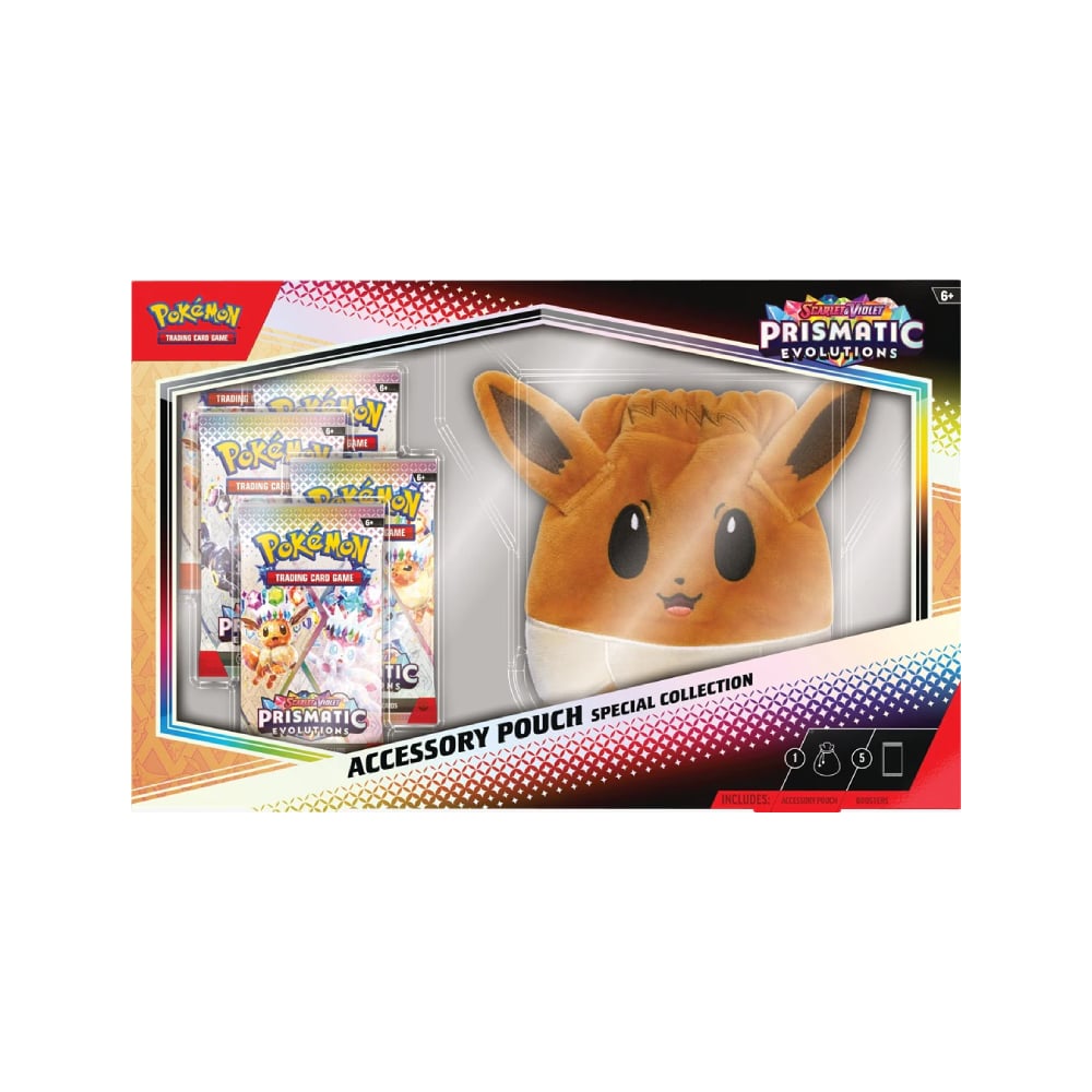 POKEMON TCG PRISMATIC EVOLUTIONS POUCH COLLECTION ESPAÑOL - 1