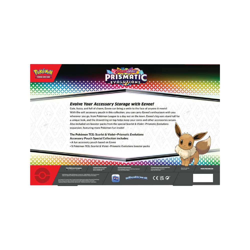 POKEMON TCG PRISMATIC EVOLUTIONS POUCH COLLECTION ESPAÑOL - 4