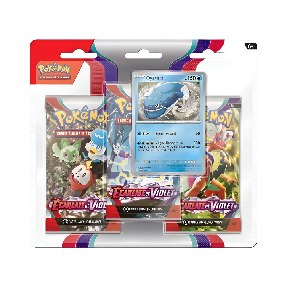 POKEMON TCG ESCARLATA Y PURPURA DONDOZO 3 PACK ESPAÑOL - 1
