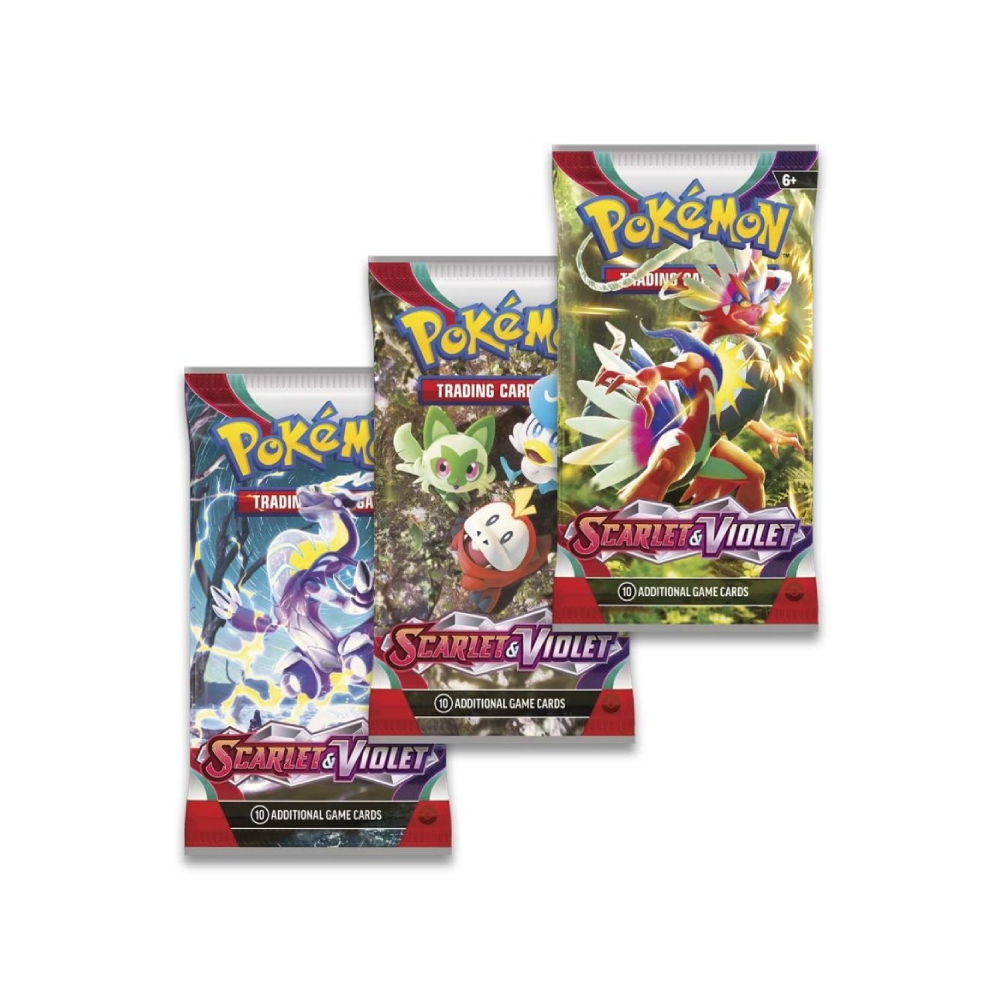 POKEMON TCG ESCARLATA Y PURPURA DONDOZO 3 PACK ESPAÑOL - 3