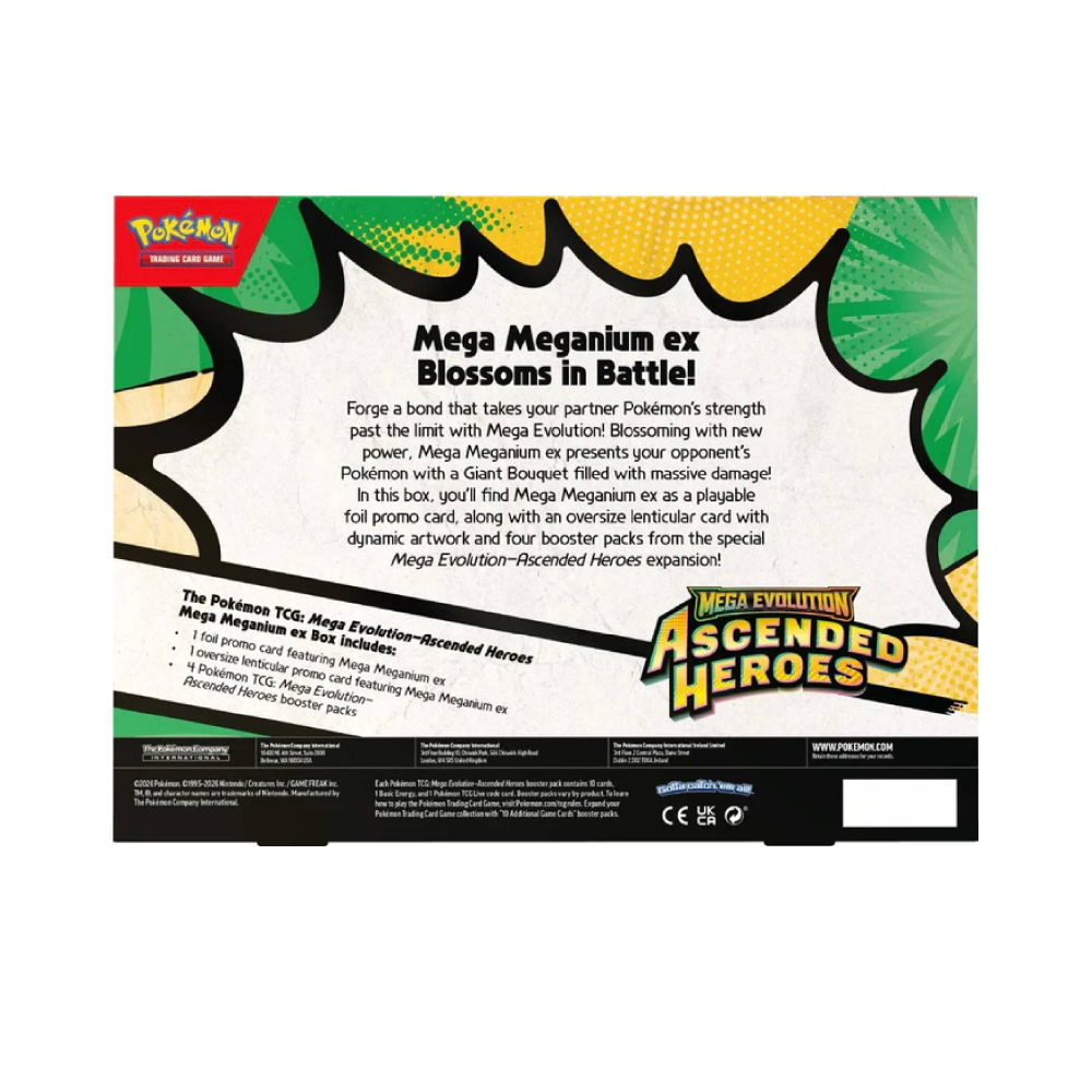 POKEMON TCG ASCENDED HEROES MEGA MEGANIUM EX ESPAÑOL - 2