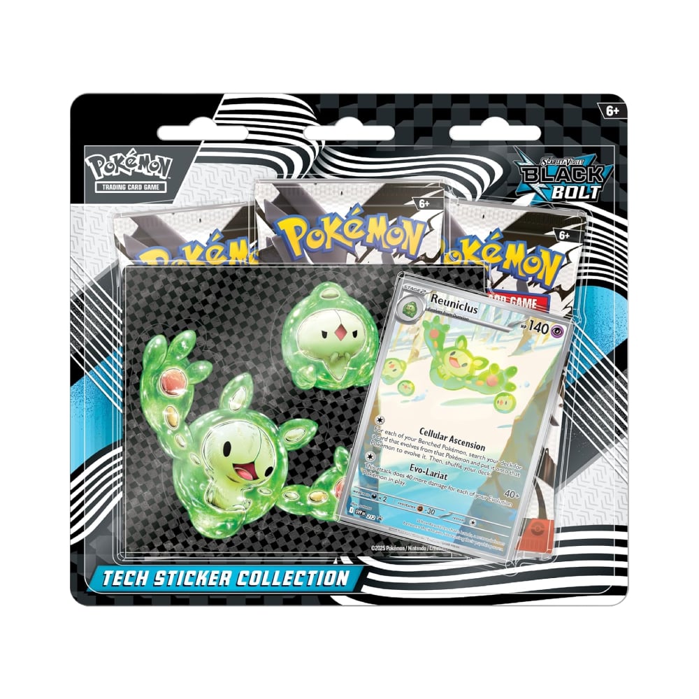 POKEMON TCG BLACK BOLT REUNICLUS 3 PACK ESPAÑOL - 1