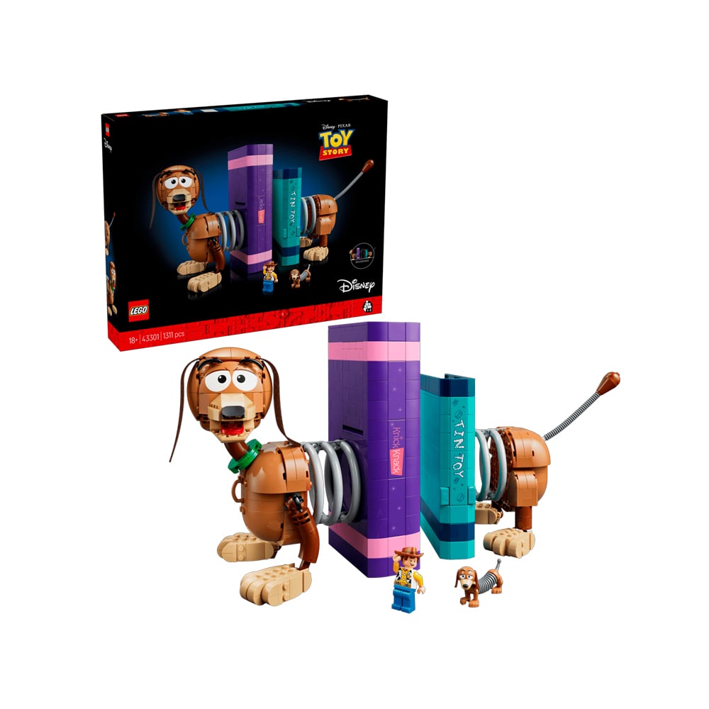 LEGO DISNEY AND PIXAR TOY STORY SLINKY DOG BOOKENDS 43301 - 1