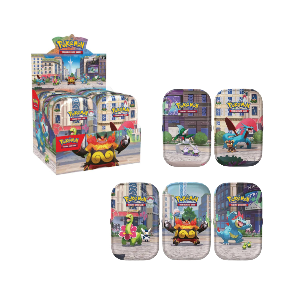 POKEMON TCG LUMIOSE CITY MINI TIN BOX ESPAÑOL - 1