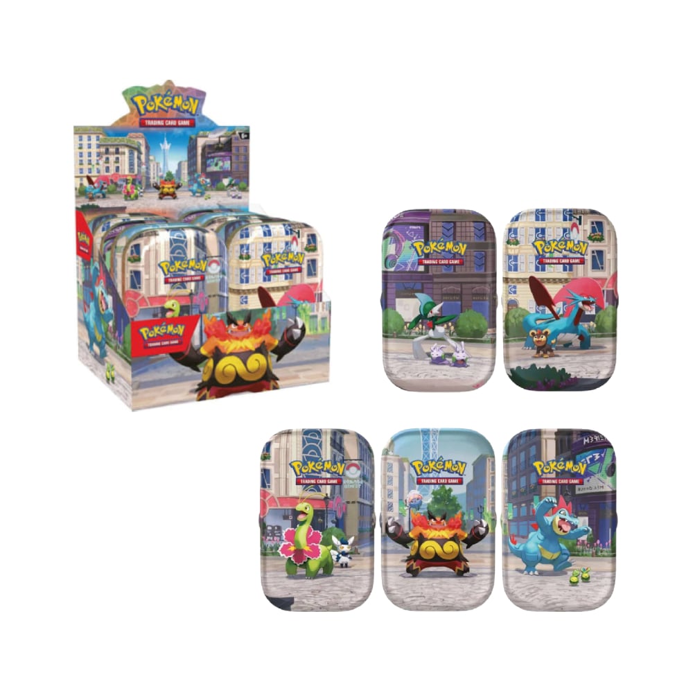 POKEMON TCG LUMIOSE CITY MINI TIN BOX INGLES - 1
