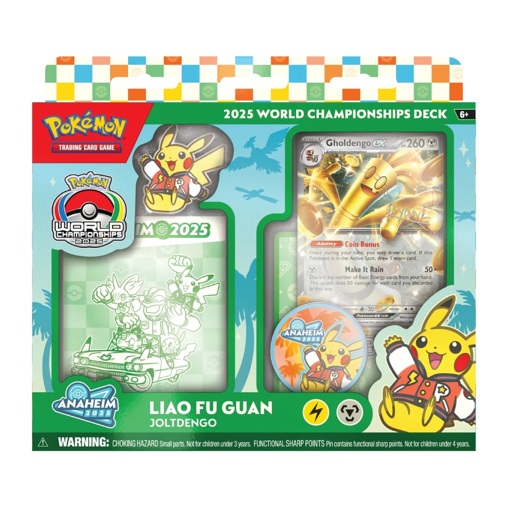 POKEMON TCG WORLD CHAMPIONSHIP 2025 JOLTDENGO INGLES - 1