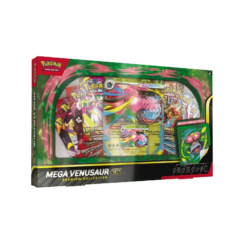 POKEMON TCG MEGA VENUSAUR EX PREMIUM COLLECTION ESPAÑOL - 1