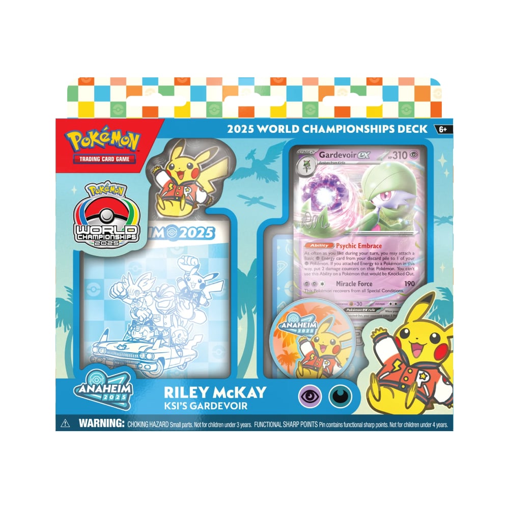 POKEMON TCG WORLD CHAMPIONSHIP 2025 GARDEVOIR INGLES - 1
