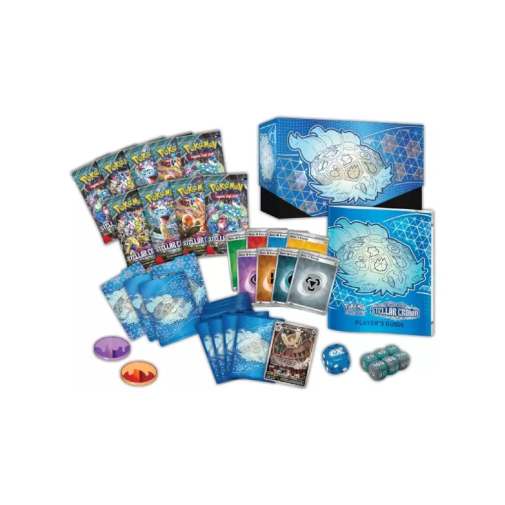 POKEMON TCG ELITE TRAINER BOX STELLAR CROWN ESPAÑOL - 5
