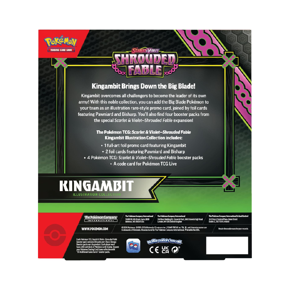 POKEMON TCG KINGAMBIT ILLUSTRATION RARE BOX ESPAÑOL - 2