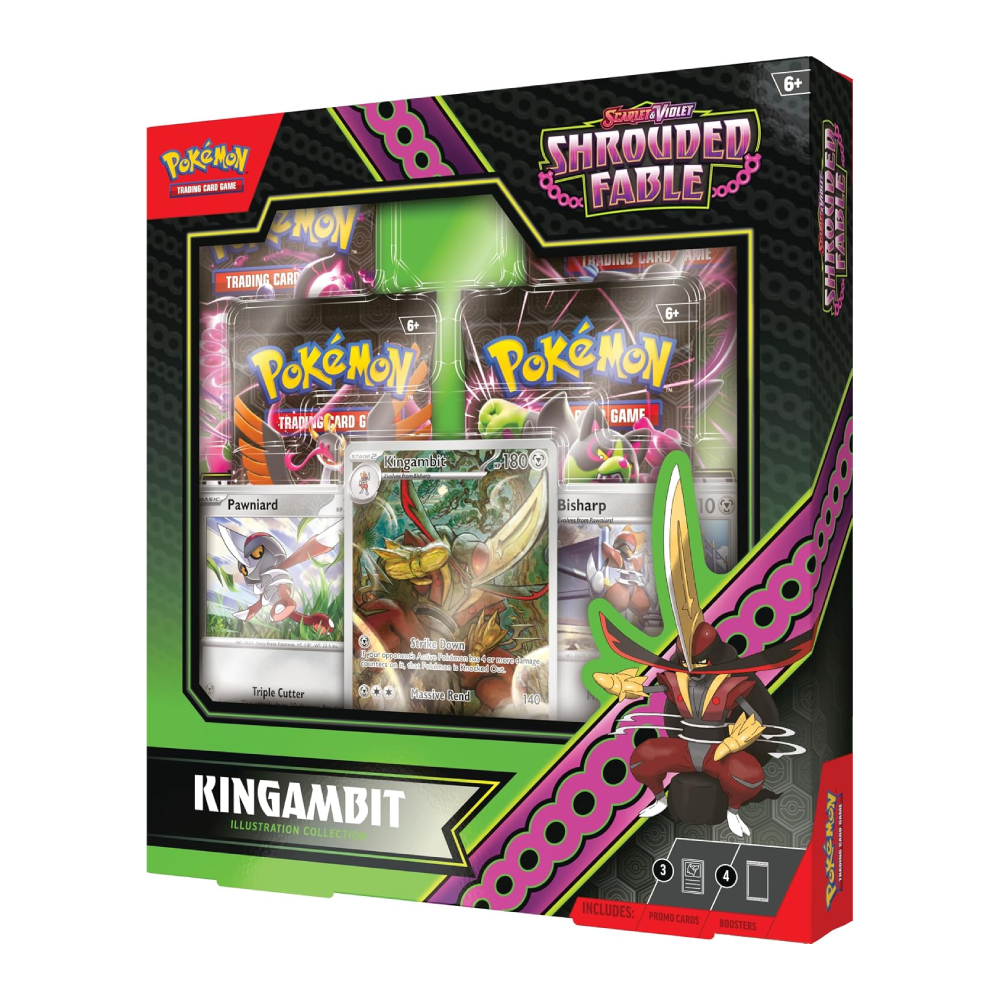 POKEMON TCG KINGAMBIT ILLUSTRATION RARE BOX ESPAÑOL - 3