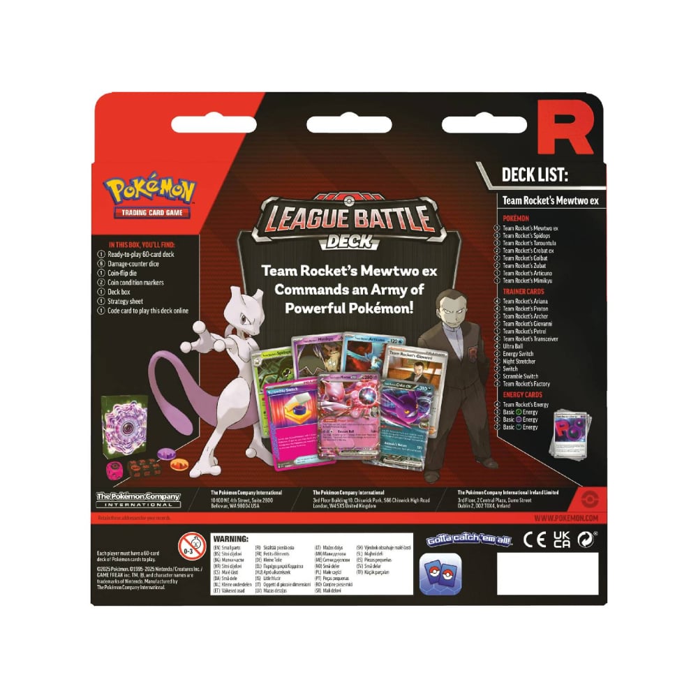 POKEMON TCG LEAGUE BATTLE MEWTWO EX INGLES - 4