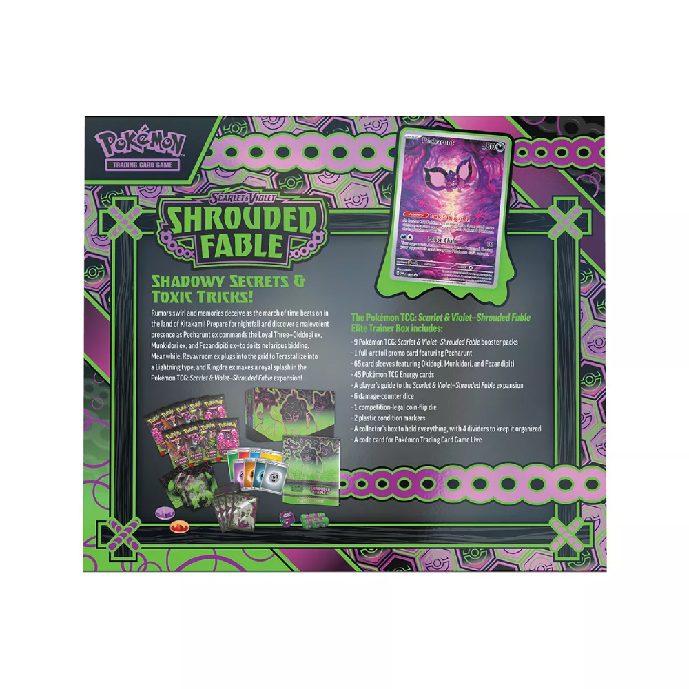 POKEMON TCG ELITE TRAINER BOX SHROUDED FABLE ESPAÑOL - 3