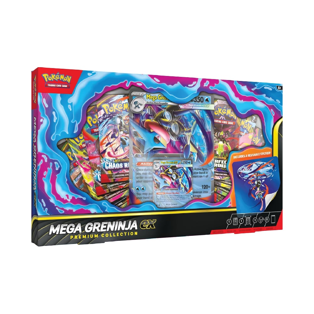 POKEMON TCG MEGA GRENINJA EX PREMIUM COLLECTION INGLES - 1