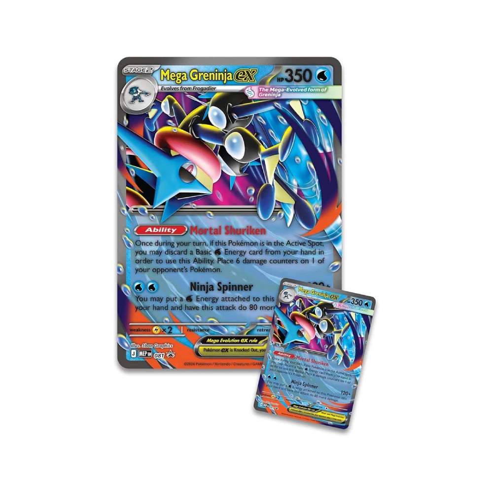 POKEMON TCG MEGA GRENINJA EX PREMIUM COLLECTION INGLES - 3