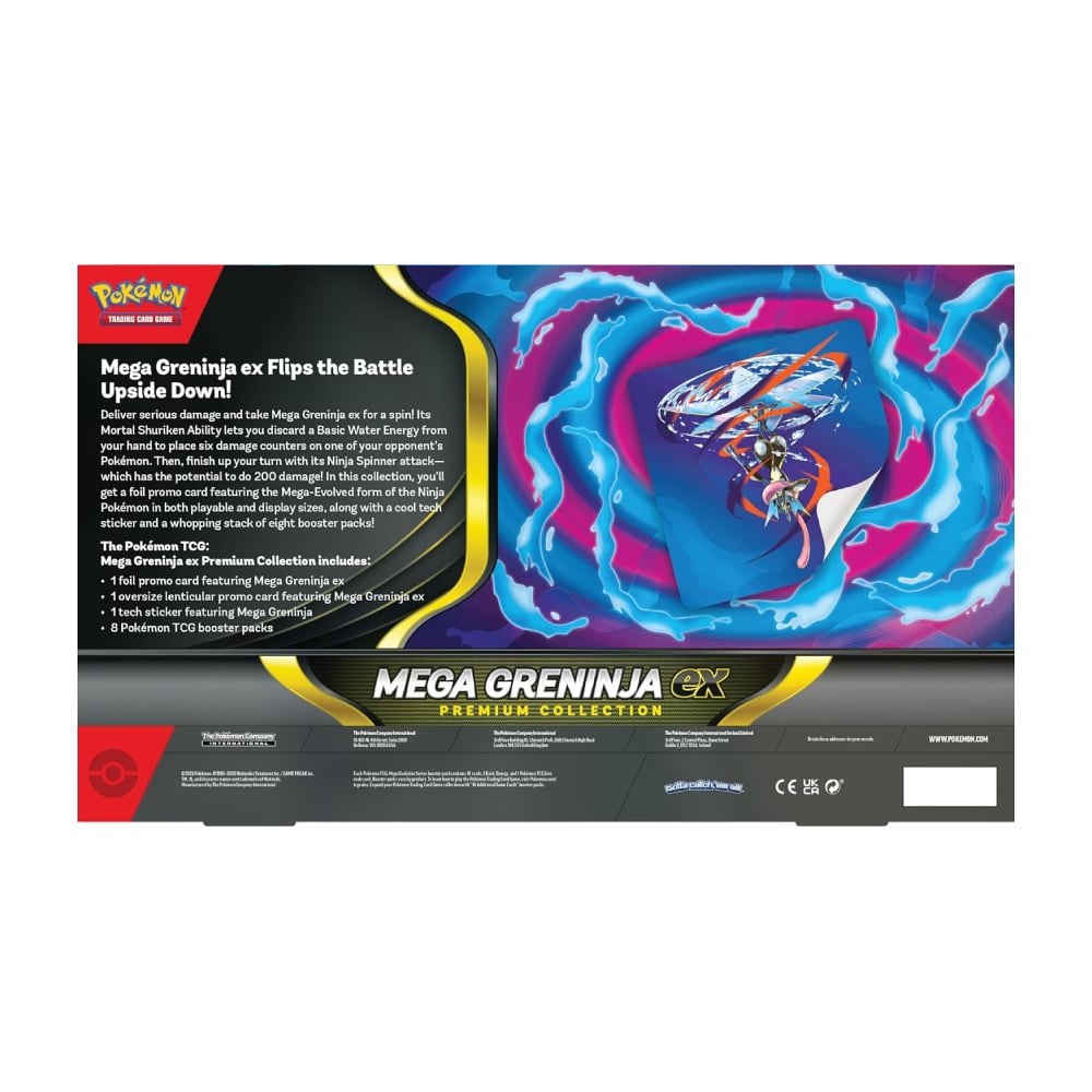 POKEMON TCG MEGA GRENINJA EX PREMIUM COLLECTION INGLES - 4