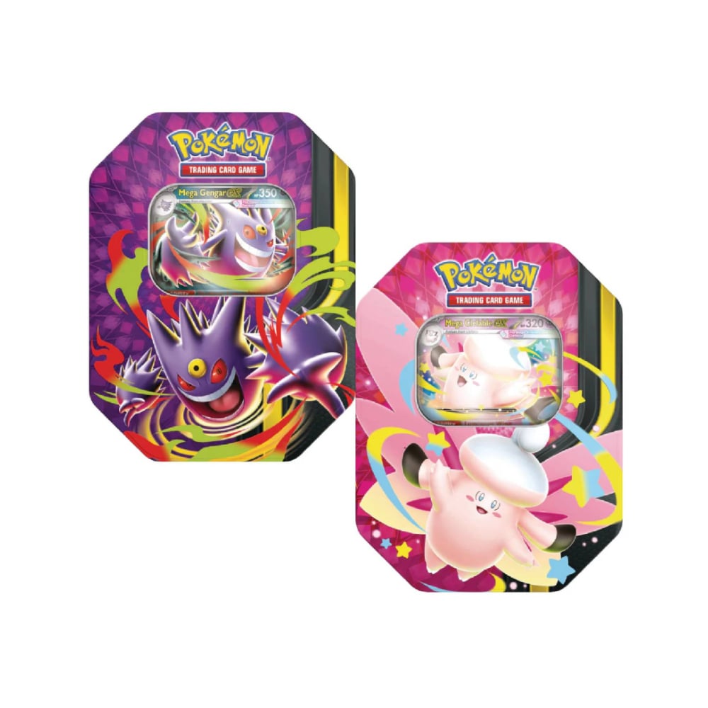 POKEMON TCG MEGA MOONLIT TIN MEGA CLEFABLE ESPAÑOL - 3