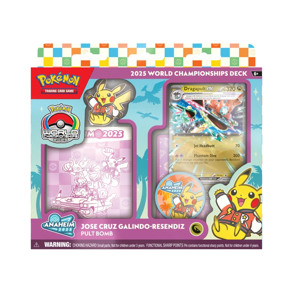POKEMON TCG WORLD CHAMPIONSHIP 2025 PULT BOMB INGLES - 1
