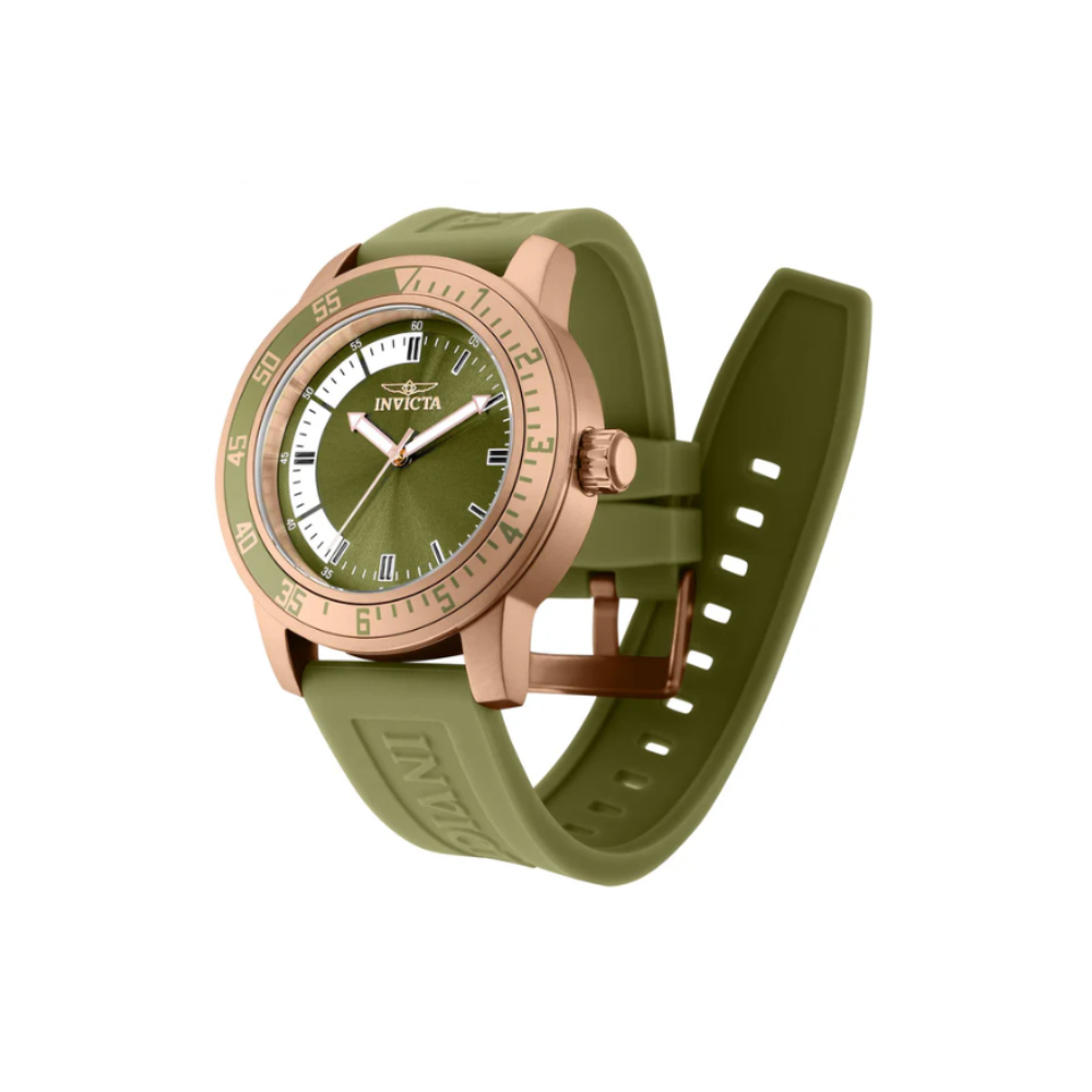 RELOJ INVICTA  HOMBRE SILICONA 45MM GREEN 35685 - 4