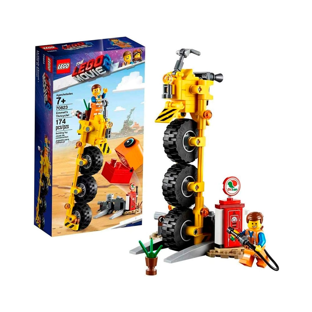 LEGO THE LEGO MOVIE 2 EMMET THRICYCLE 70823 - 1