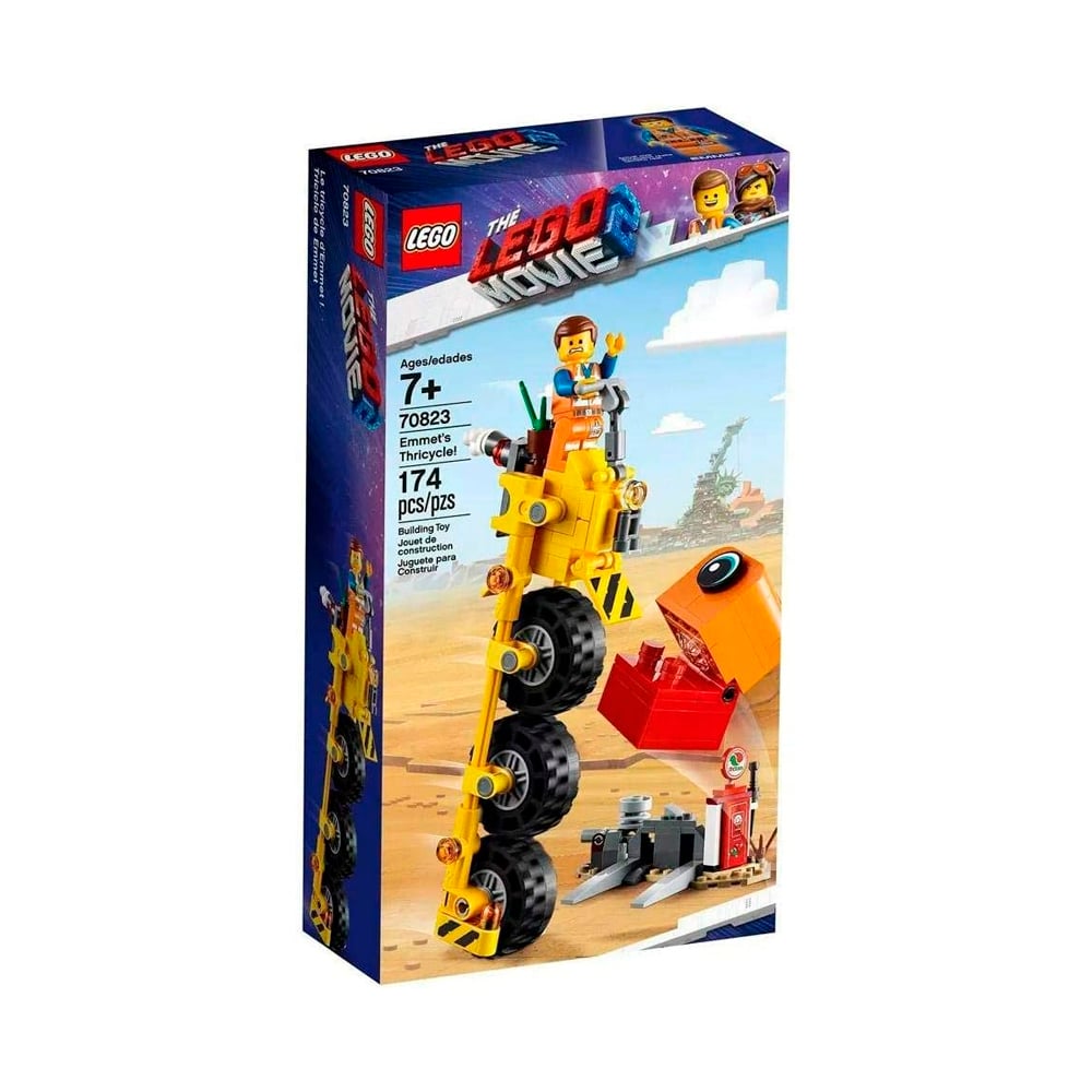 LEGO THE LEGO MOVIE 2 EMMET THRICYCLE 70823 - 3
