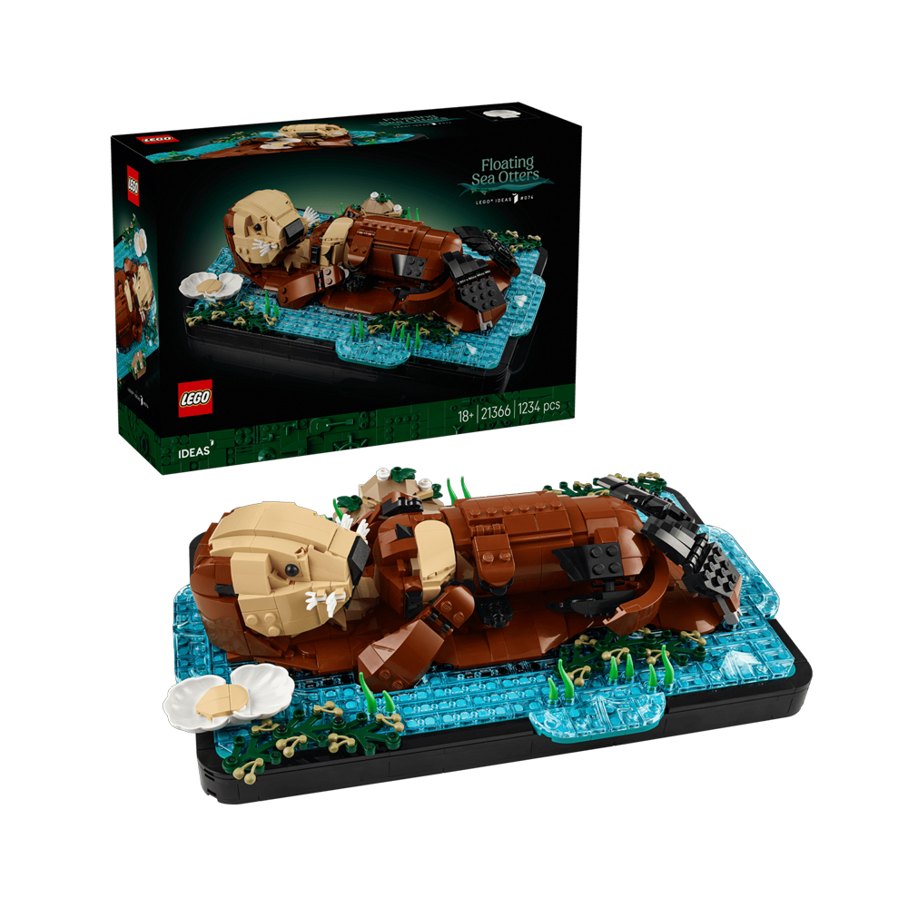 LEGO IDEAS FLOATING SEA OTTERS 21366 - 1