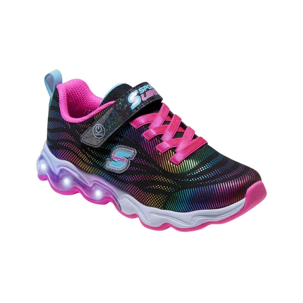 ZAPATILLAS JAZMIN CON LUCES BY SKECHERS TALLA US 1 - 1