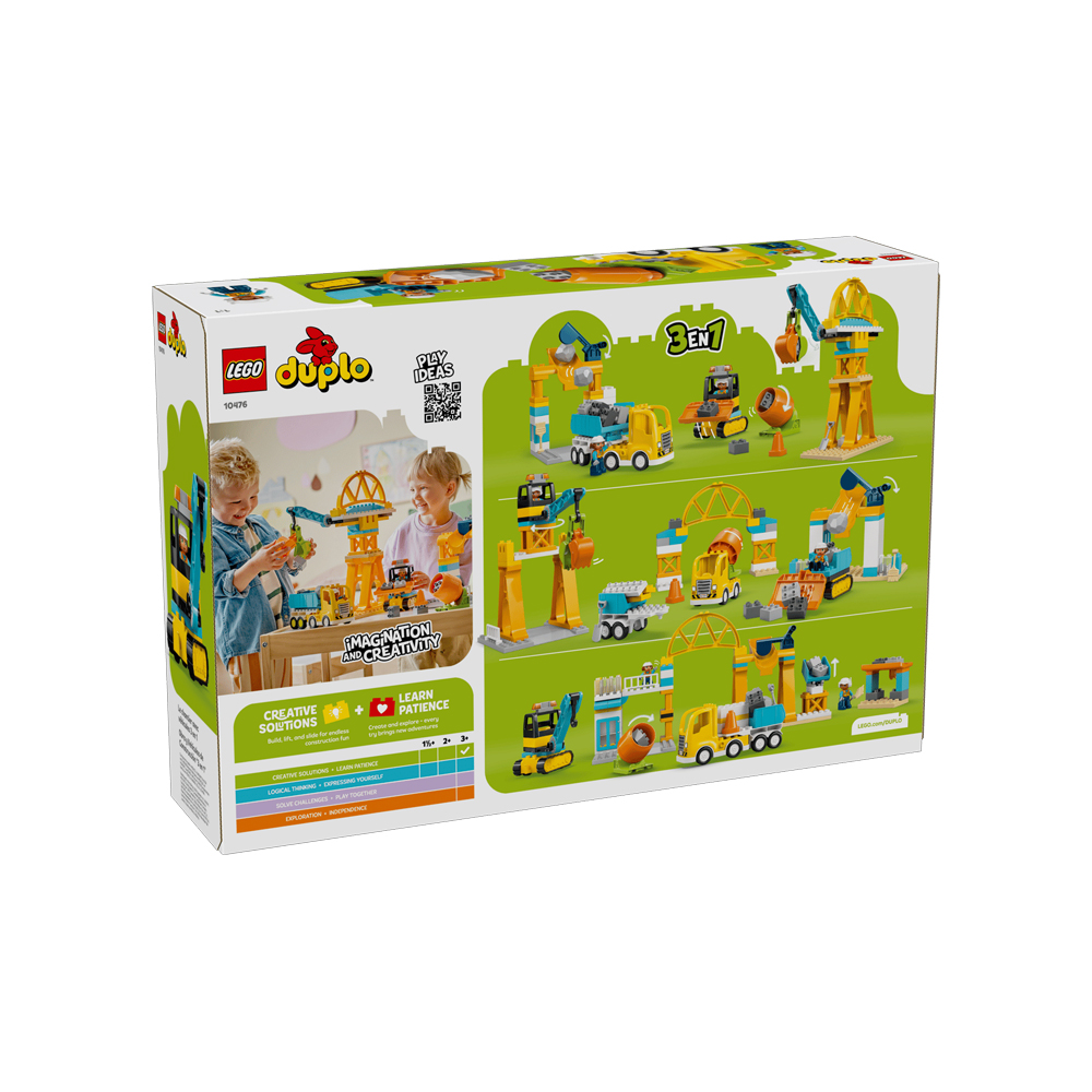 LEGO DUPLO TOWN 3 IN 1 CONSTRUCTION SITE AND VEHICLES 10476 - 2